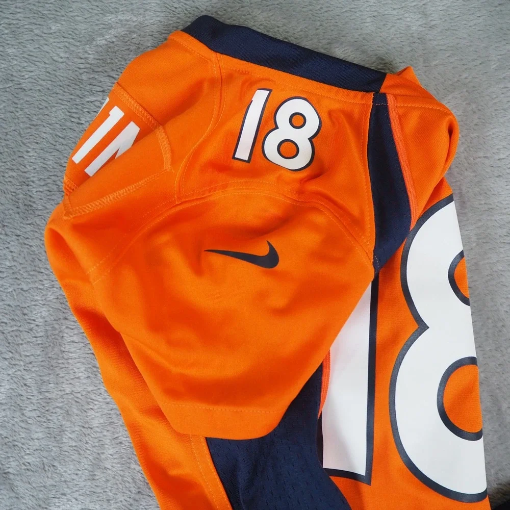 Nike Denver Broncos‎ Football Jersey Women XS Peyton Manning 18 NFL On Field